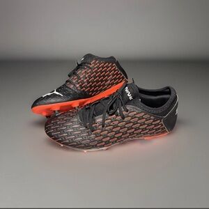 Puma Mens Future Z 6.4 FG Black Orange Soccer Cleats Shoes Size 10 US 106195-01